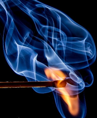 Wing smoke line flame Photo