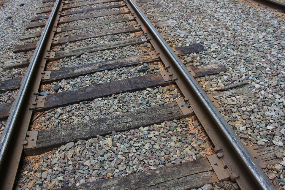 Holz schiene eisenbahn zug