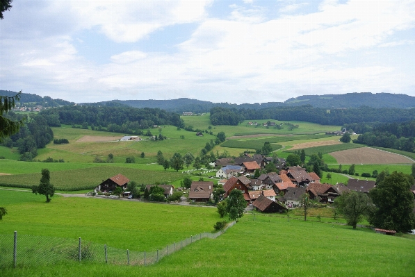 Landscape grass mountain structure Photo