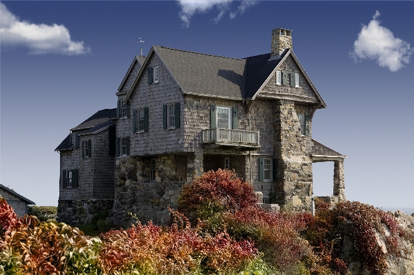 Landscape sea rock architecture Photo