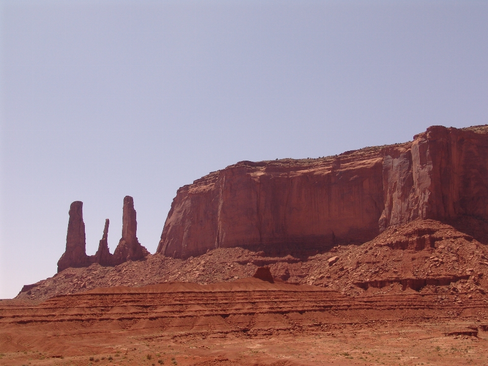 Paisaje rock montaña desierto