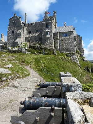 Coast mountain building chateau Photo