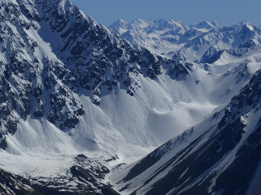 Landscape nature mountain snow Photo