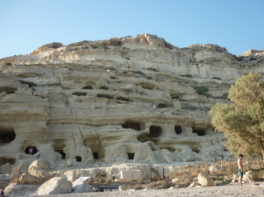 Rock valley formation cliff Photo