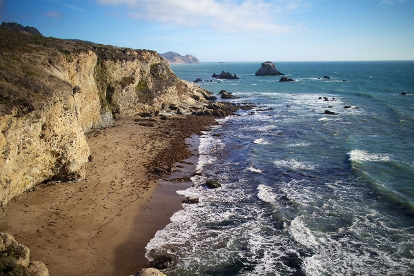 Beach landscape sea coast Photo