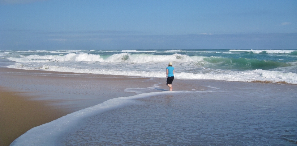 Plage mer côte eau