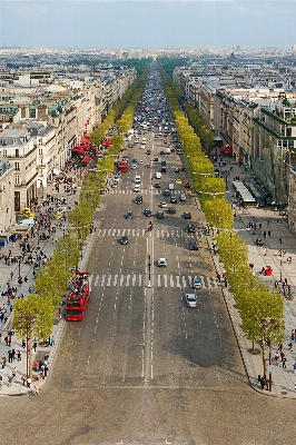 Road traffic street view Photo