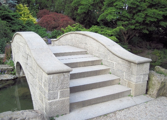 Wall walkway arch backyard Photo