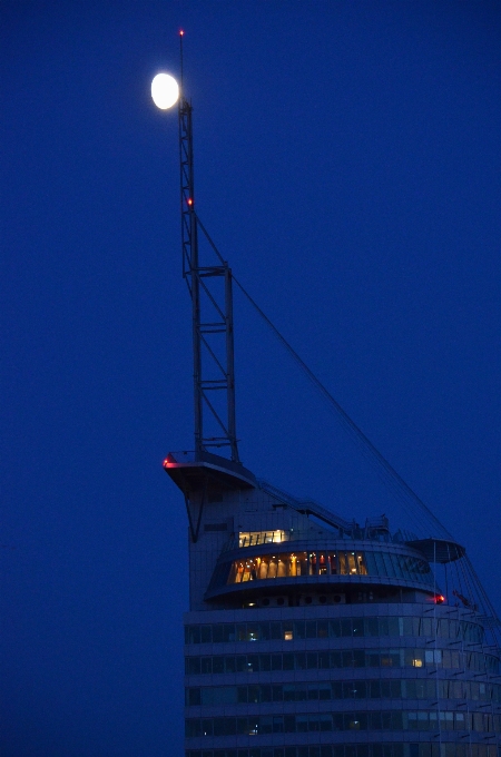 światło architektura niebo noc