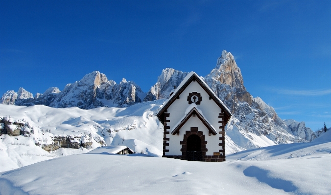 風景 山 雪 寒い 写真