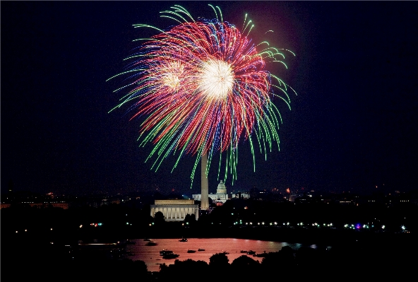 Night recreation celebration pyrotechnics Photo