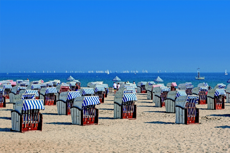 Plage mer côte sable