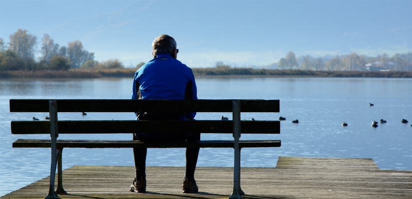 Meer wasser natur person Foto