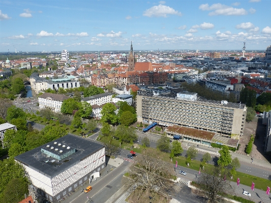 Architecture skyline town view Photo