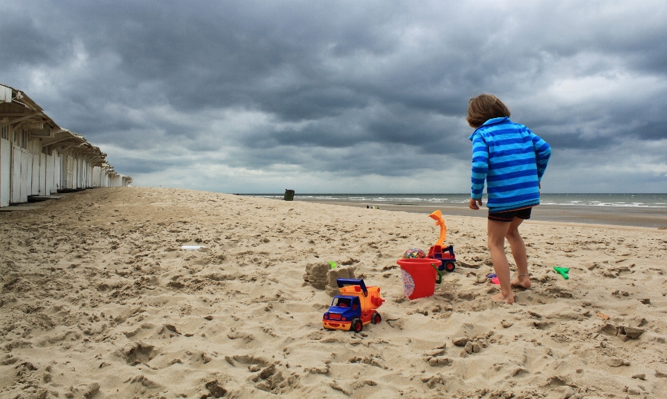 Plaża krajobraz morze wybrzeże