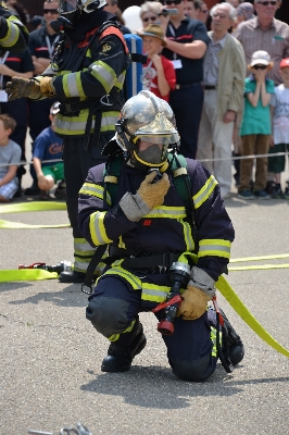 Person equipment fire profession Photo