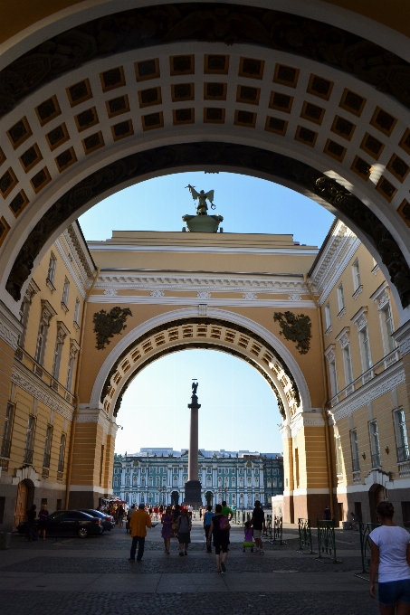 Architettura edificio arco plaza
