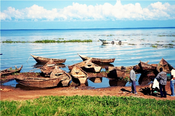 Beach sea coast boat Photo