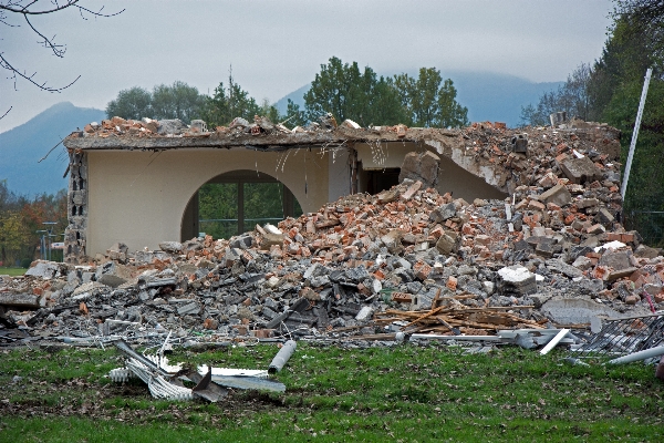 Photo Bâtiment maison cassé ruine