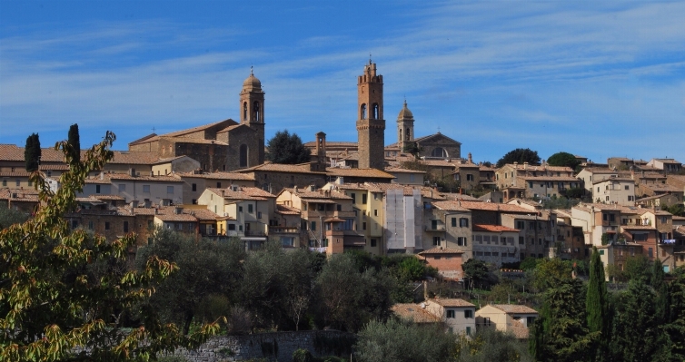 Landscape town cityscape panorama Photo