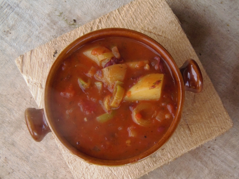 Outdoor bowl dish food