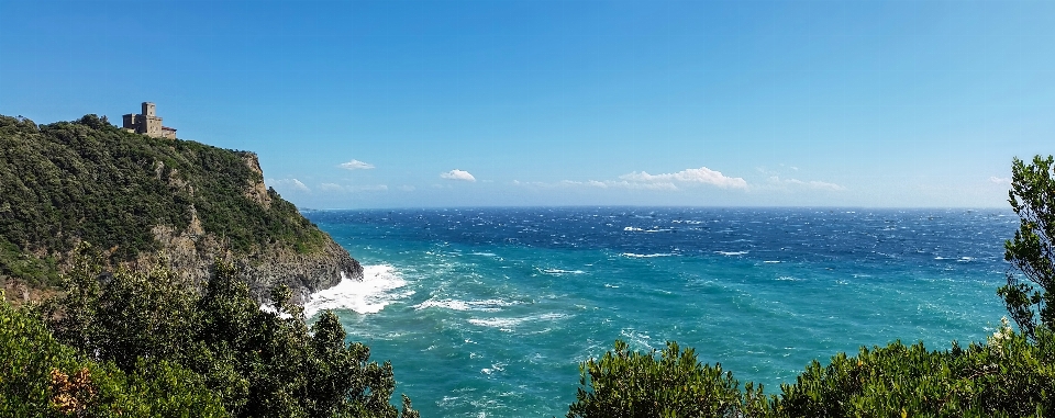 Plage mer côte rock