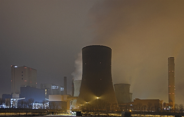 Technology fog skyline night Photo