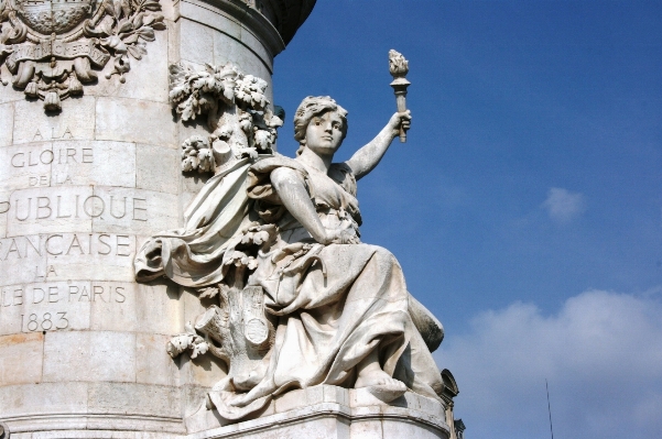 Paris monument statue landmark Photo