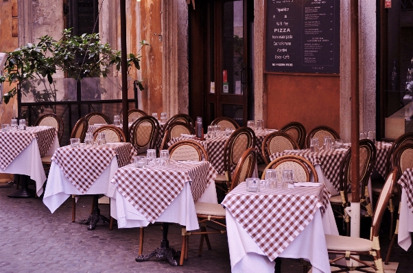 Photo Café trottoir
 restaurant paris