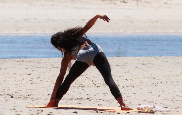 Beach sea sand woman Photo