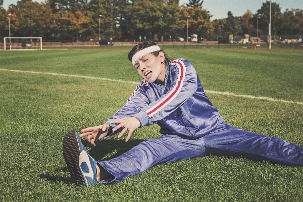 Grass person people girl Photo