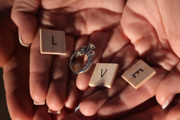 Hand people woman ring Photo