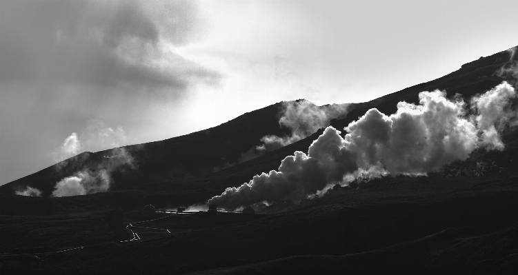 Foto Air alam gunung salju