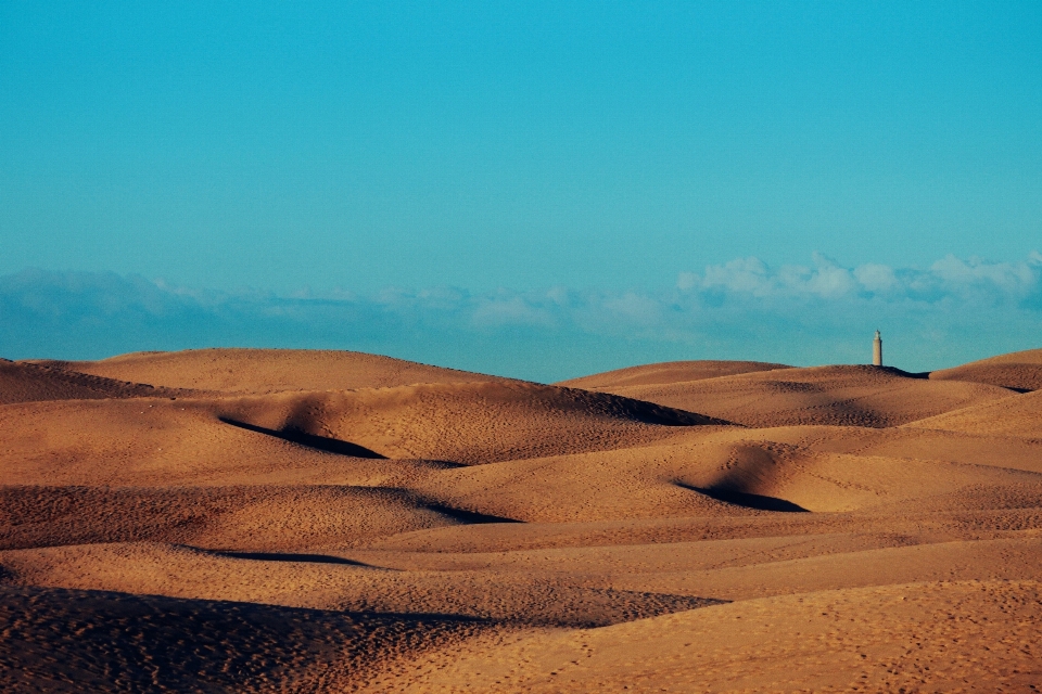 Landschaft natur sand horizont