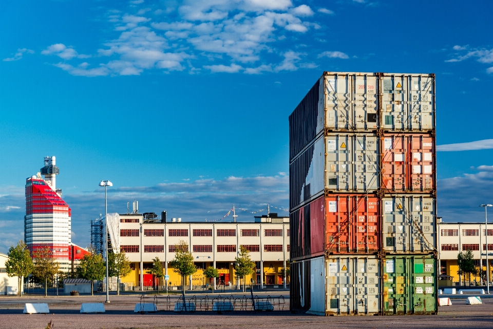 Architettura edificio città grattacielo