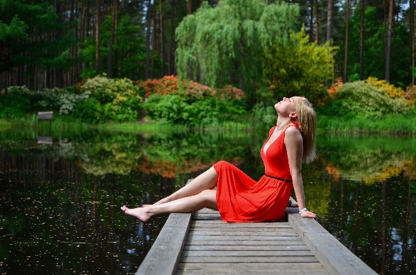 Water nature forest people Photo