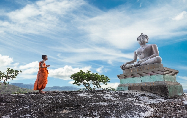 Foto Laut rock arsitektur monumen