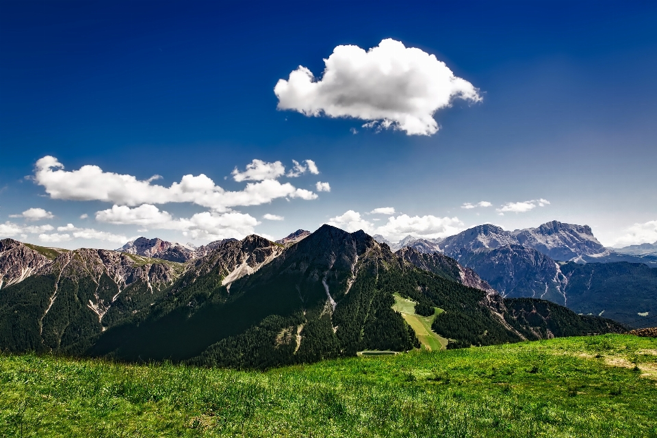 景观 自然 地平线 山