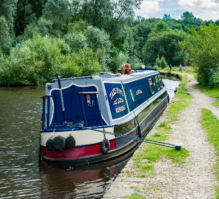 Foto água barco rio canal
