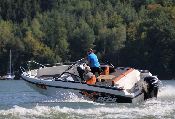 Boat vehicle motorboat boating Photo