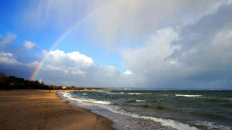 Bildschirm strand landschaft meer