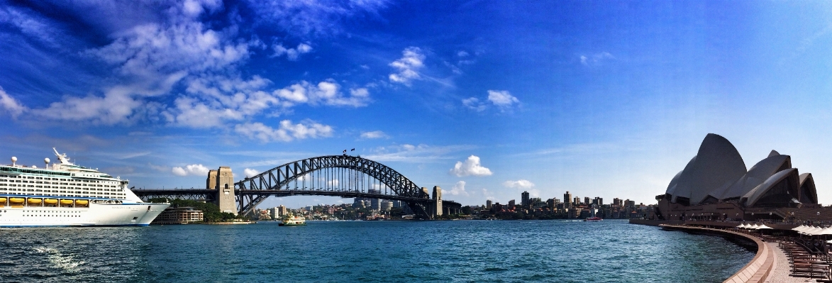 Meer panorama fahrzeug sydney Foto