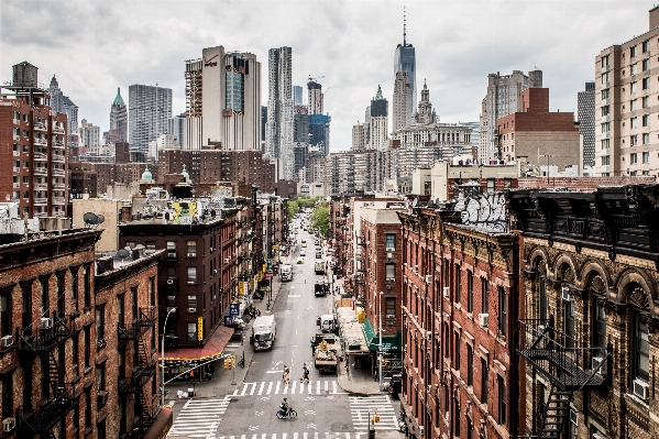 Architecture road skyline traffic Photo