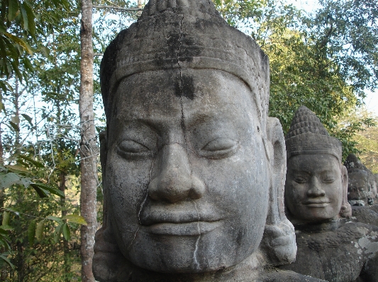 Old monument statue jungle Photo