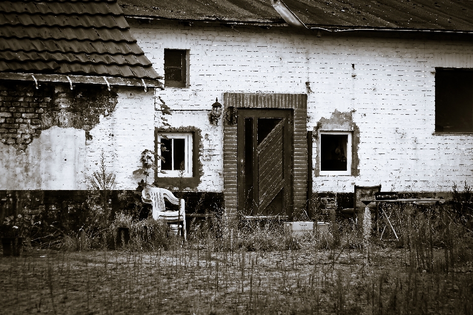 Schwarz und weiß
 die architektur holz weiss