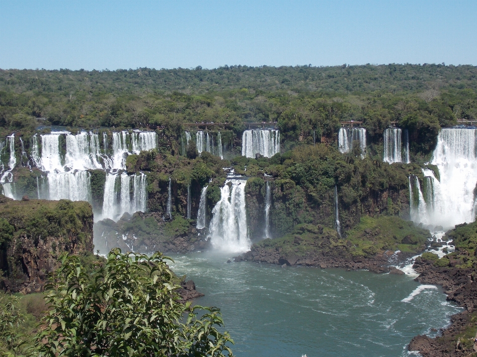 Landscape water nature waterfall