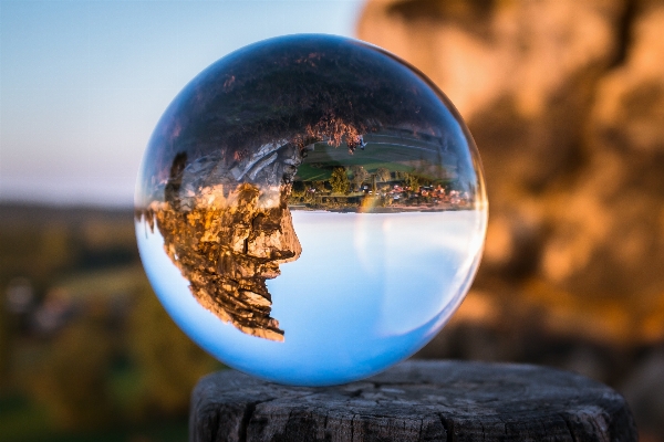 Rock light hiking photography Photo