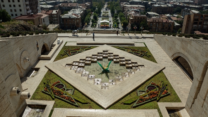 Structure flower monument cascade Photo