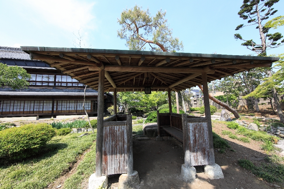 Alto propiedad jardín japonés