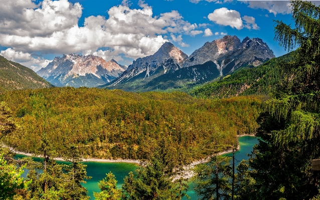 Landscape wilderness mountain meadow Photo